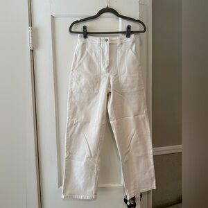 Aritzia White Cargos